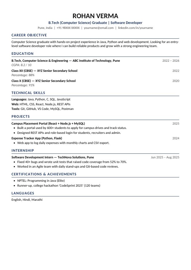 HireReady Resume Kit